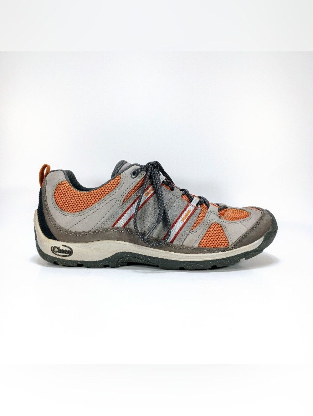 Chaco Entrada Womens 9 Gray And Orange Low Top Hiking Shoes